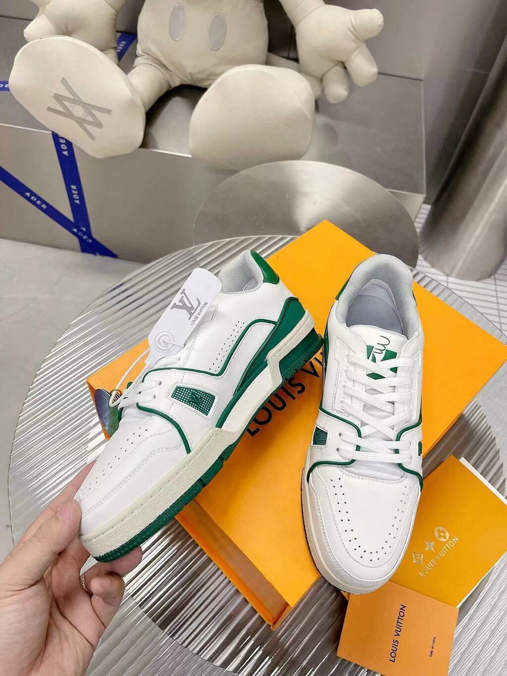 Trainer #54 Signature White Green