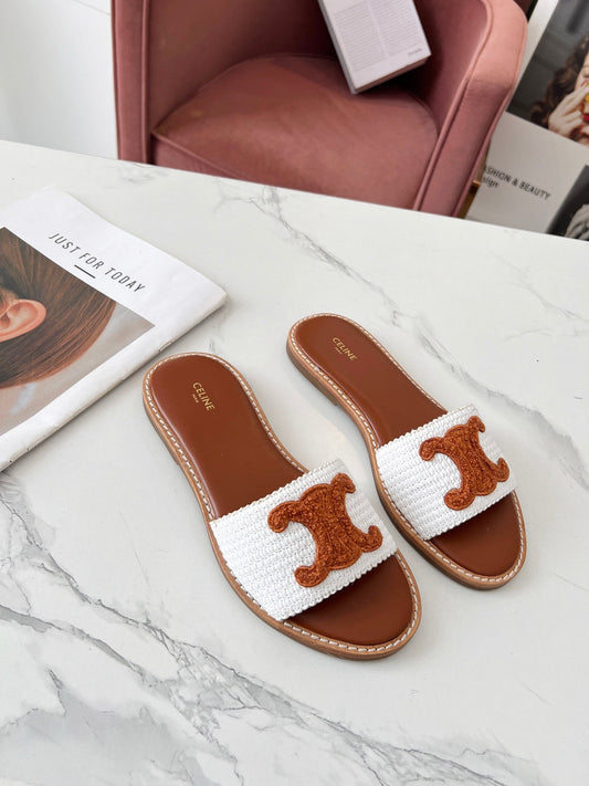 CELINE LYMPIA MULE in TRIOMPHE