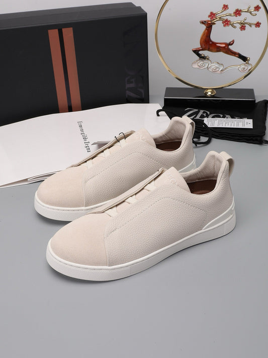 ZEGNA  Triple Stitch Sneakers