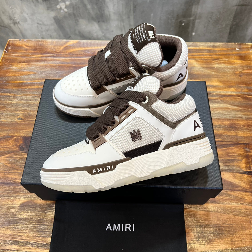 Amiri MA-1 White Brown