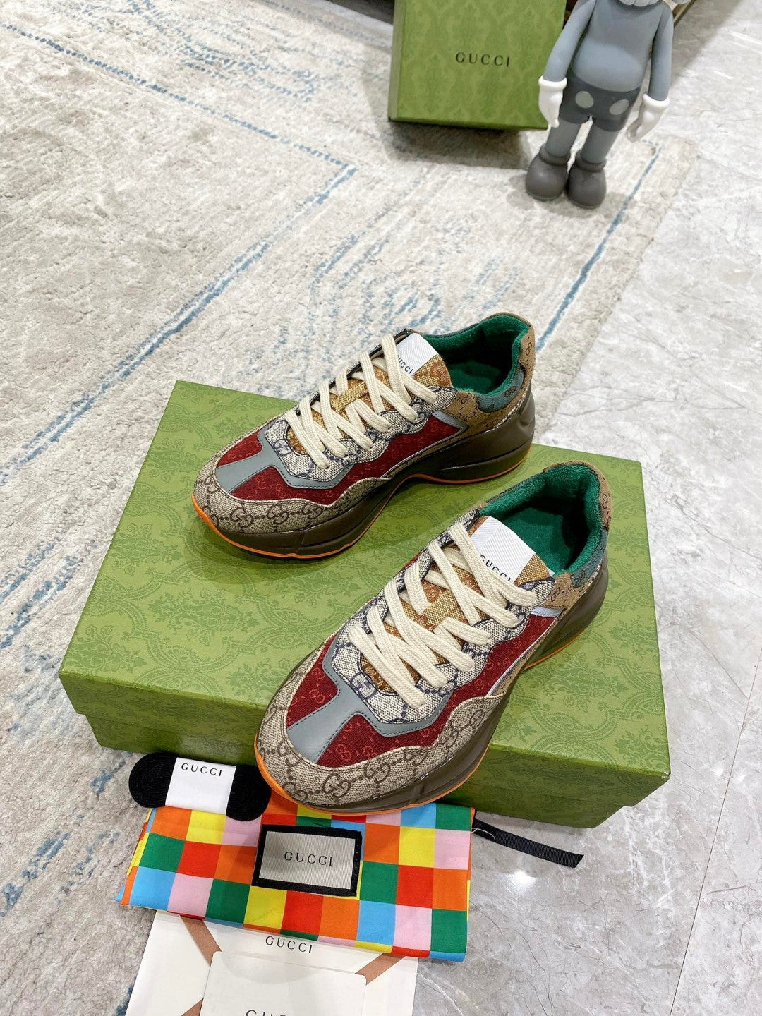 Gucci Rython GG Multicolor White