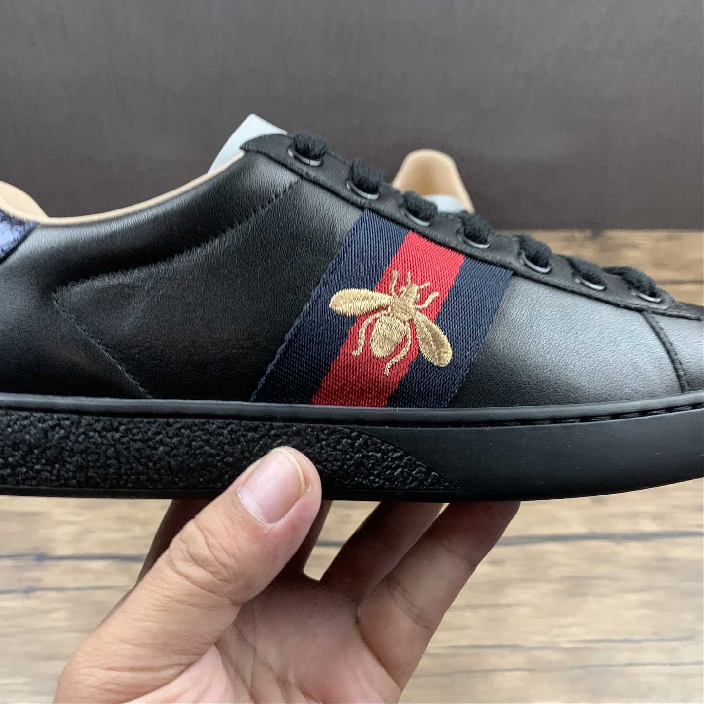 Gucci Ace Bee Black (Pronta entrega)