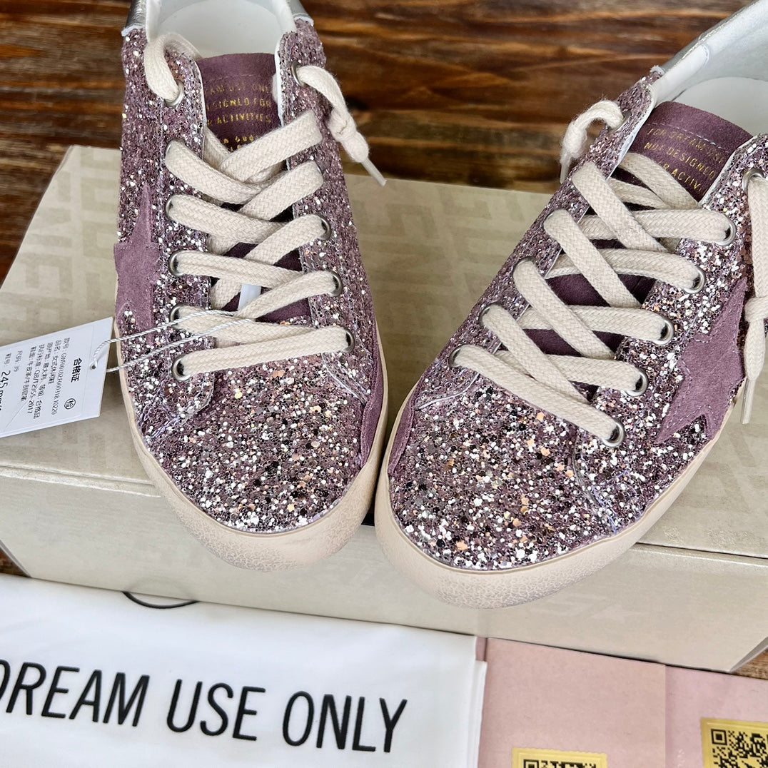 Golden Goose SuperStar LTD Glitter Pink