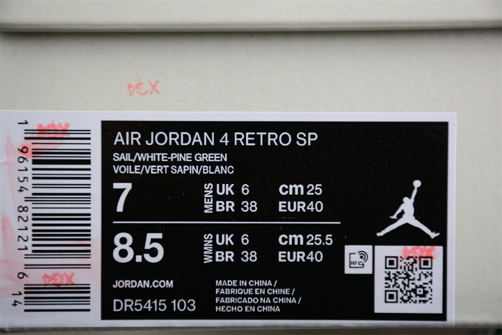 Jordan 4 Retro SB Pine Green DR5415 103