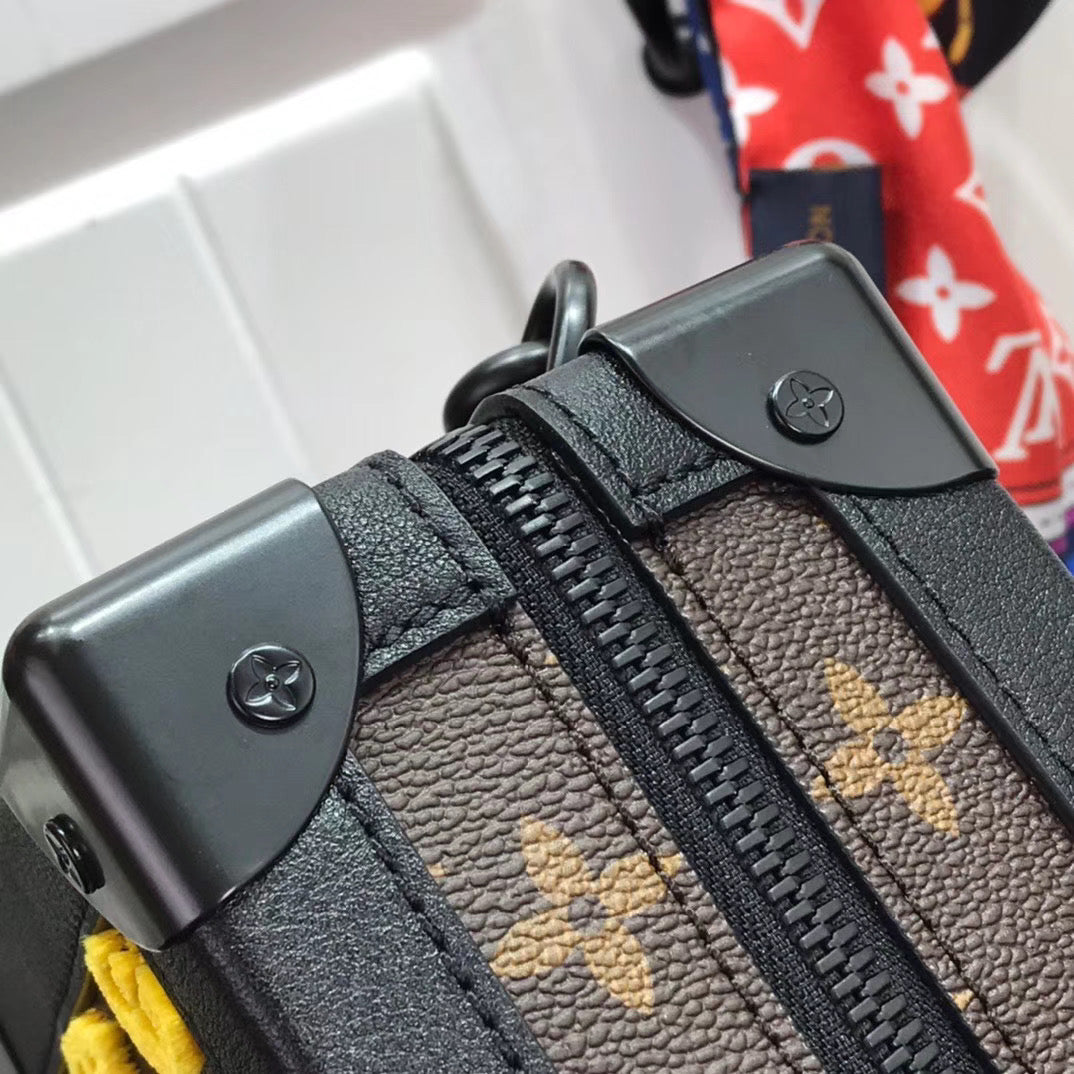 Lv Vertical Soft Trunk Monogram