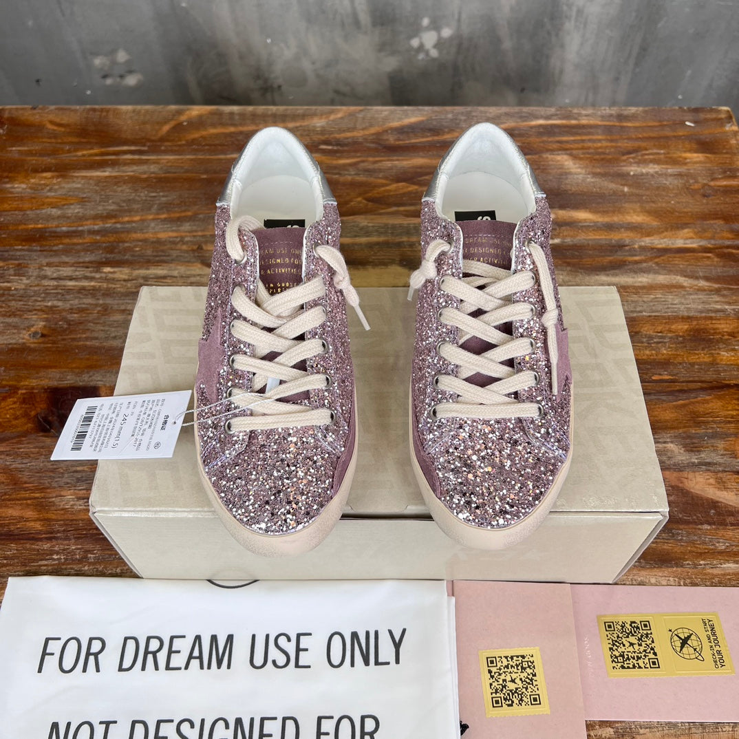 Golden Goose SuperStar LTD Glitter Pink