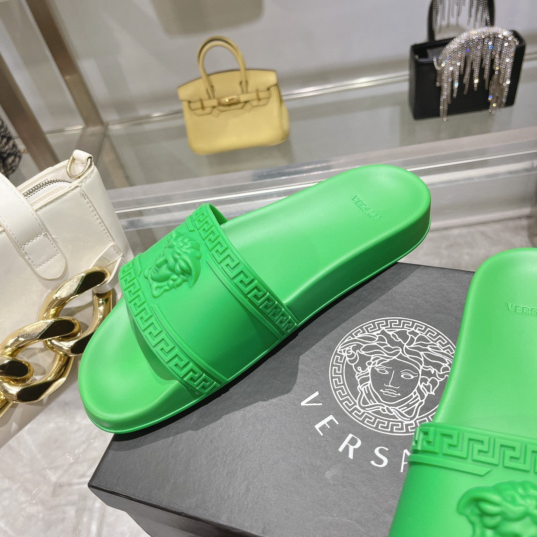 Versace Slide Green