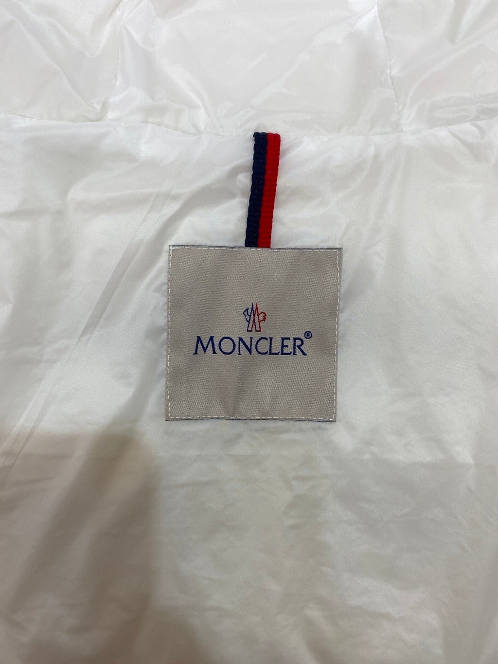 MONCLER SLEEVELESS - BOURNE WHITE \ BLACK