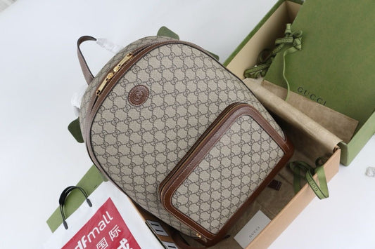 Backpack Ophidia GG Canvas Supreme