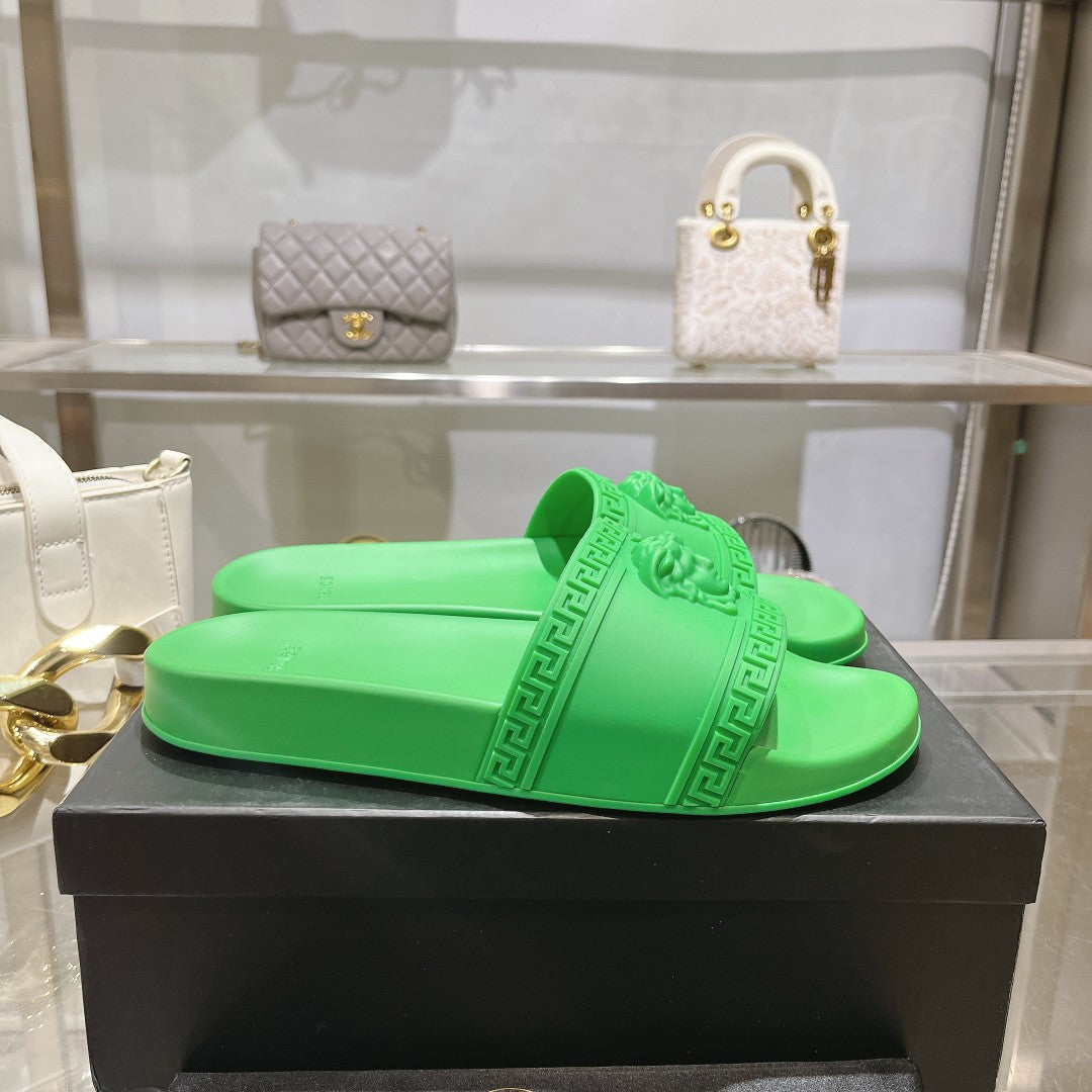 Versace Slide Green