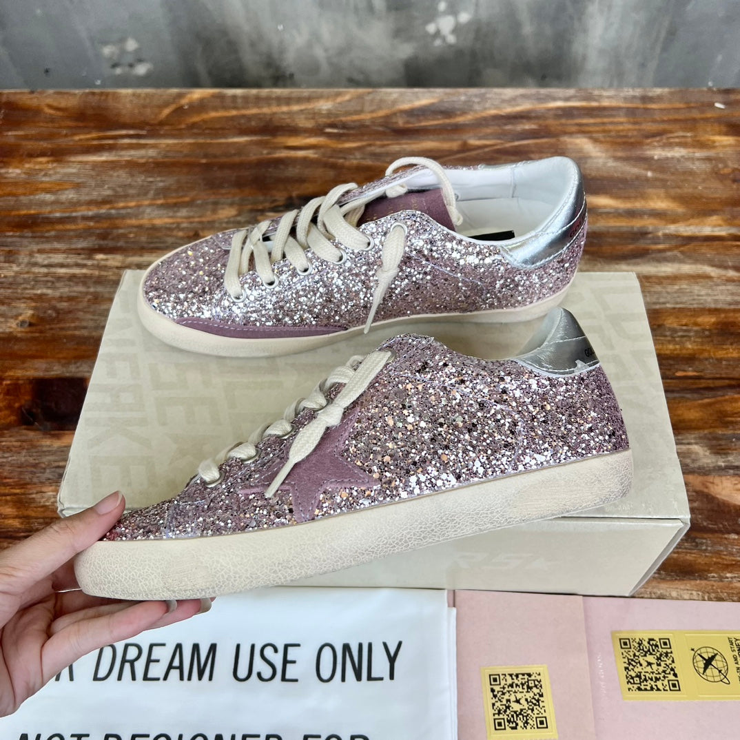 Golden Goose SuperStar LTD Glitter Pink