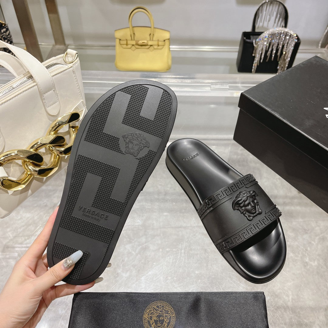 Versace Slide Black