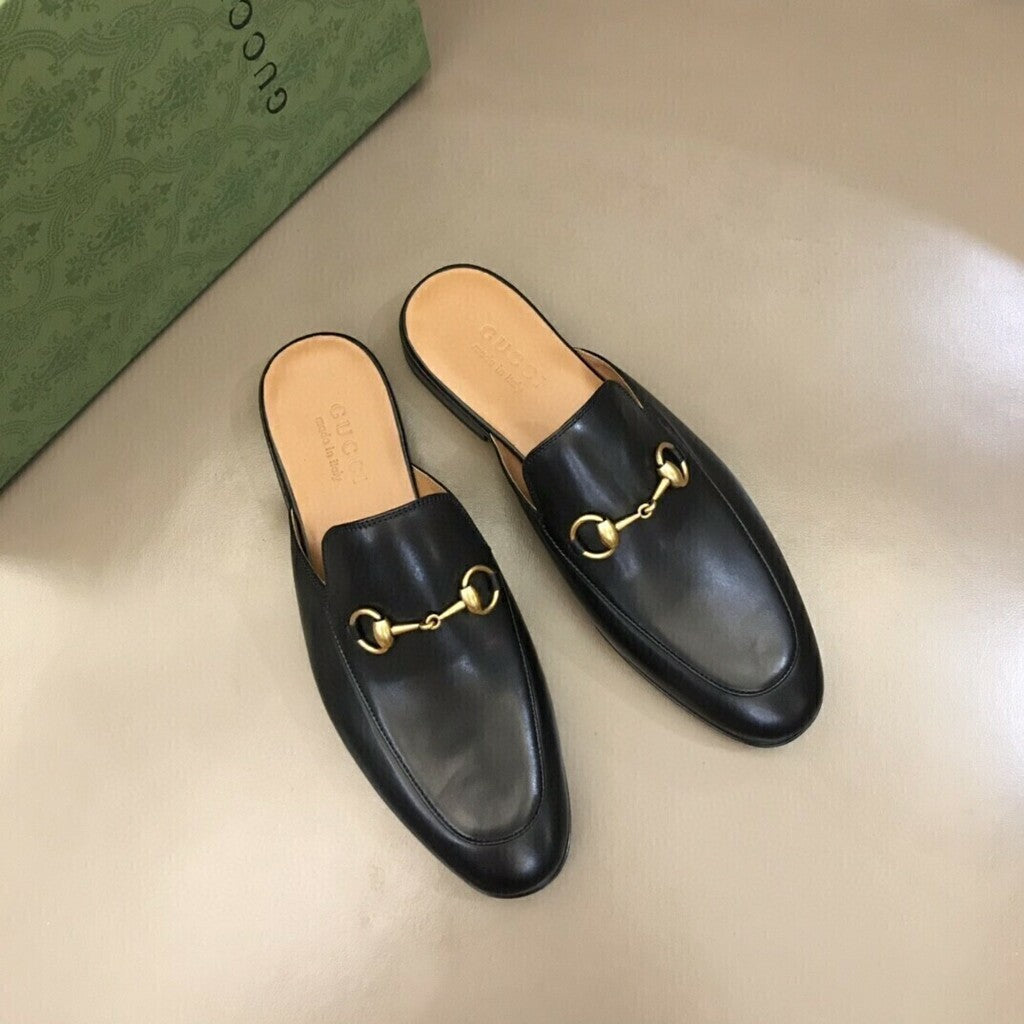 Gucci Princetown Slipper Black Leather