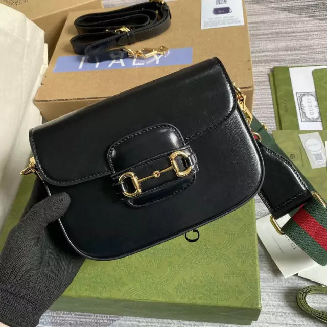 Bolsa GUCCI Horsebit Black