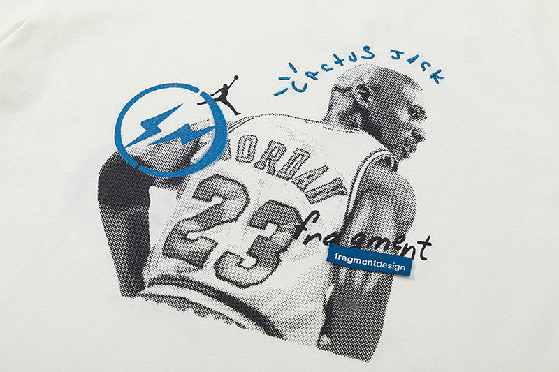 Camiseta Cactus Jack X Jordan Fragment