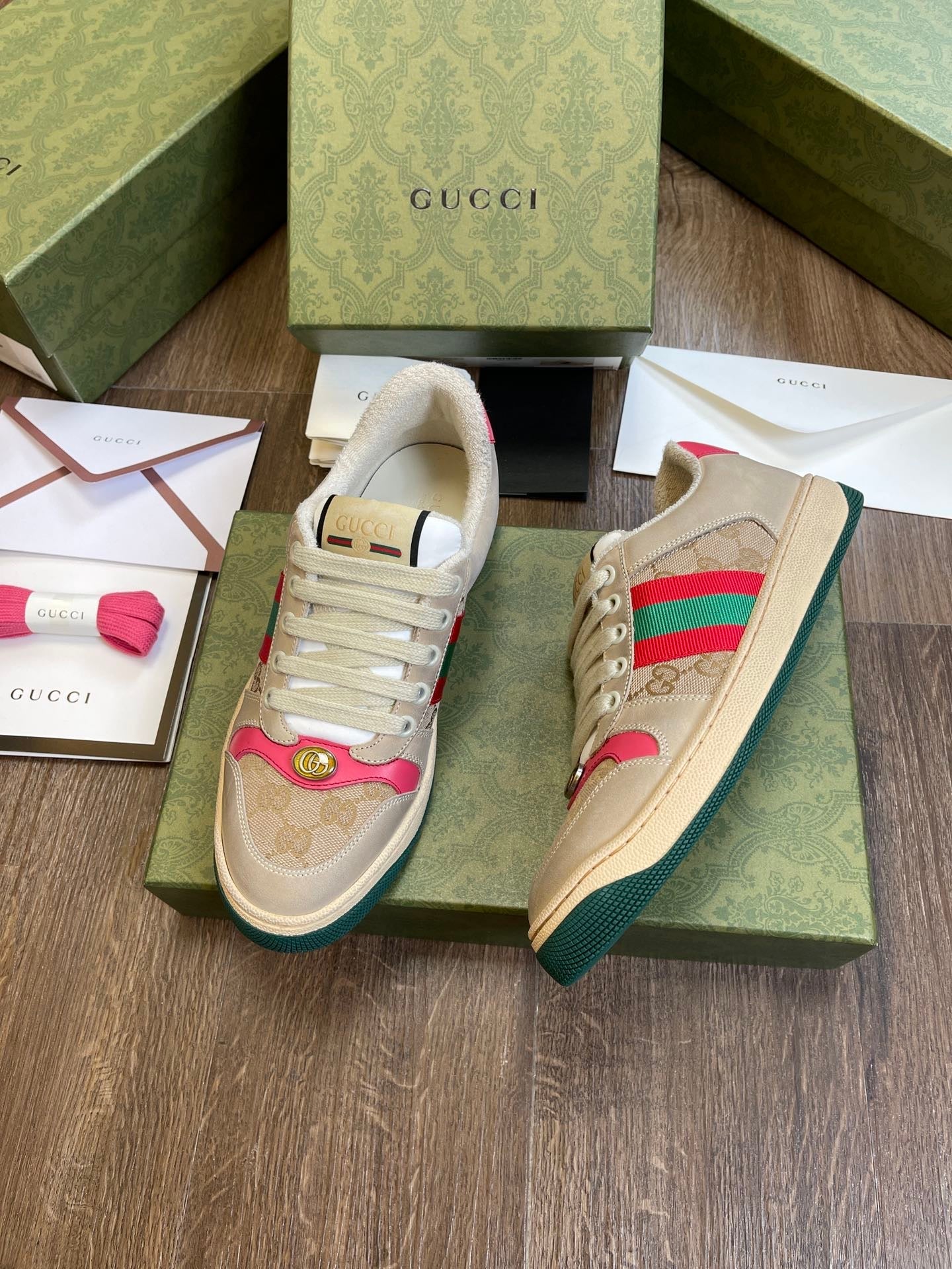 Gucci Screener Butter Leather