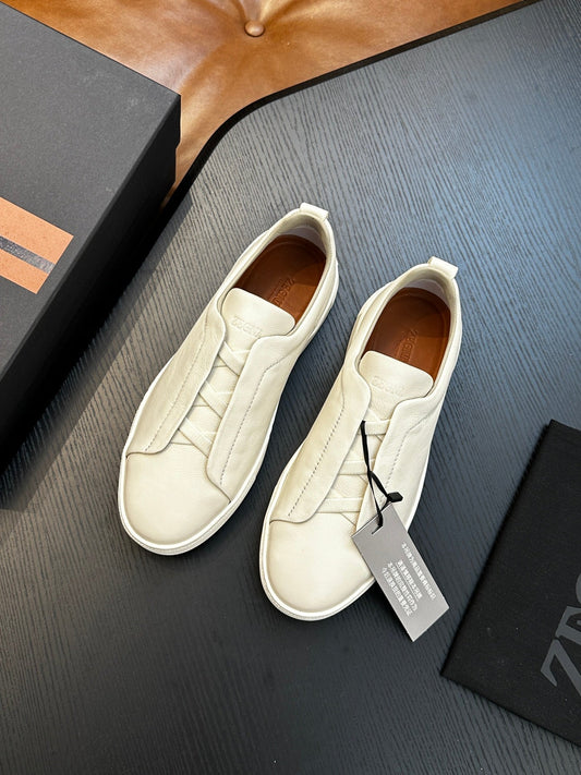 ZEGNA  Triple Stitch Sneakers