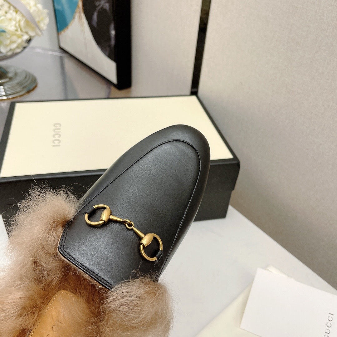 Gucci Princetown Slipper Black 2015 ReEdition Leather