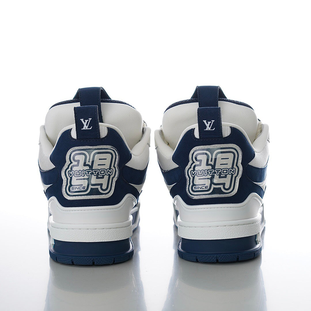 Skate Sneaker Marine White