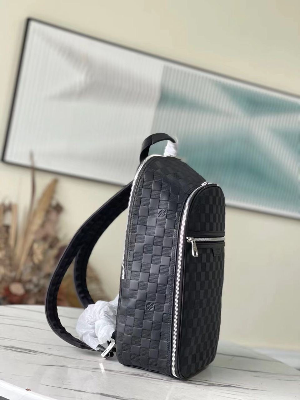 Michael Damier Monogram Black