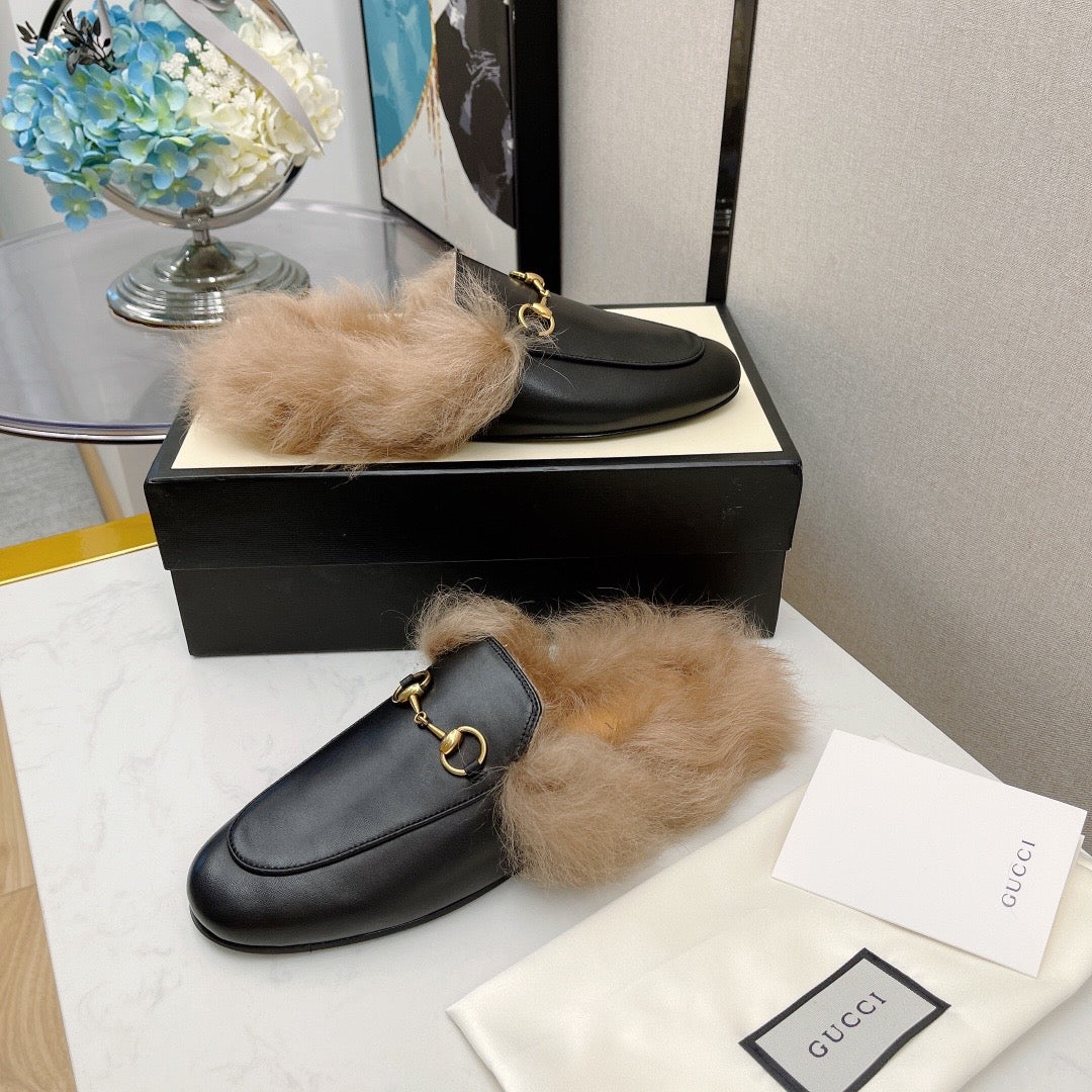 Gucci Princetown Slipper Black 2015 ReEdition Leather