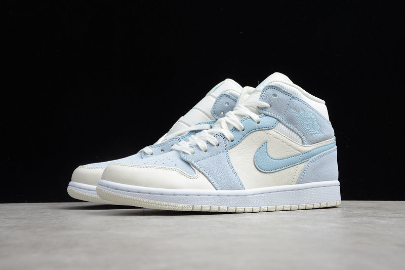 Air Jordan 1 Mid SE Sail Light Blue DA4666-100