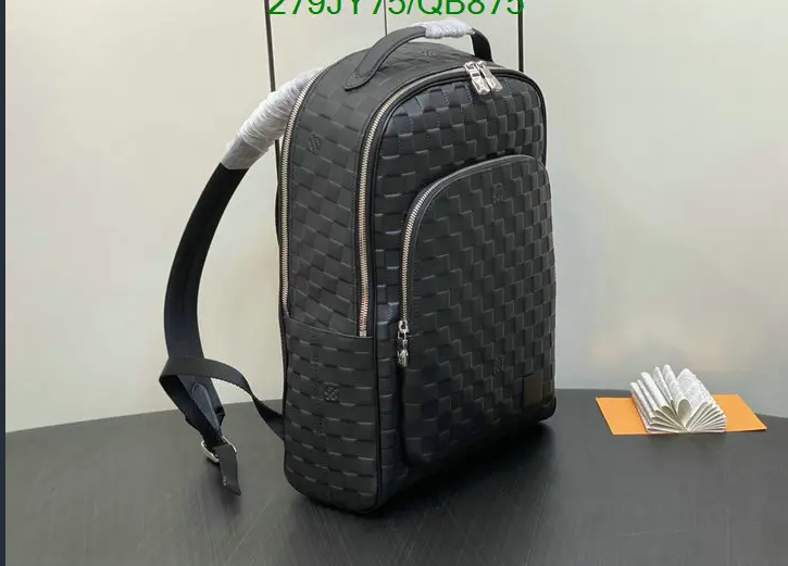 Mochila Lv Avenue Backpack Damier Infini Leather