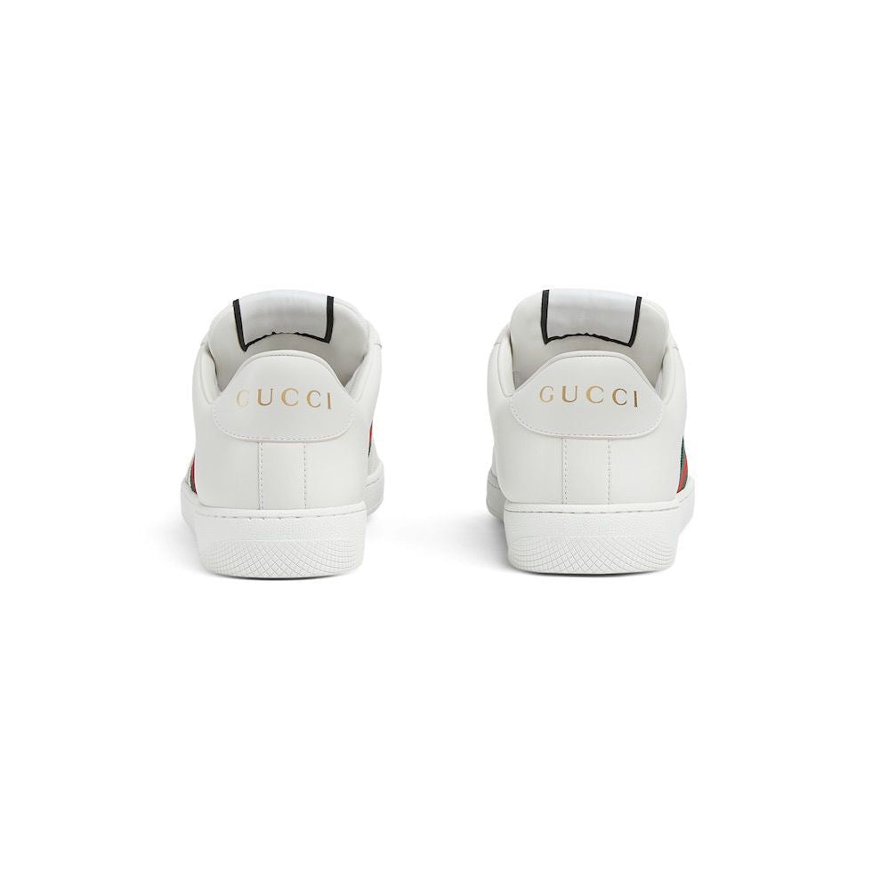 Gucci Screener White Leather Sneakers