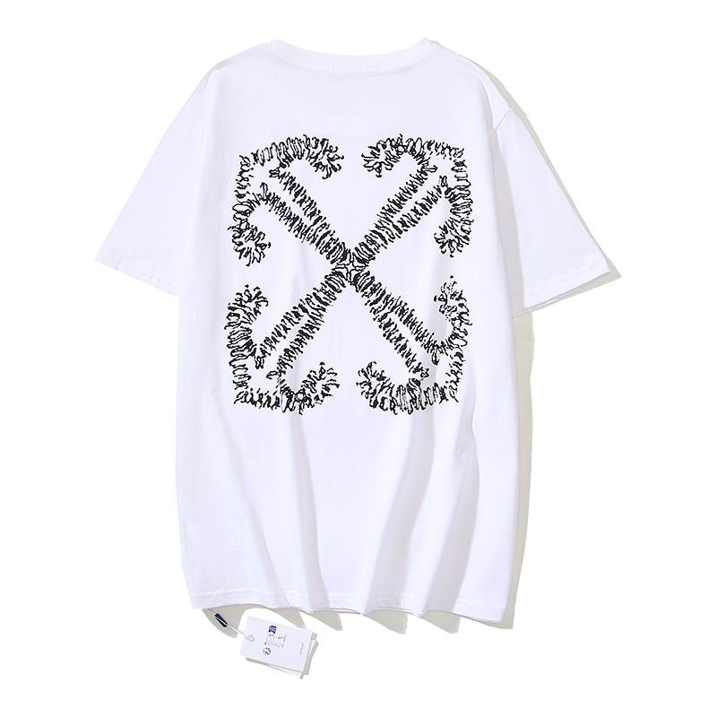 Camiseta Off-White Arrow Skate White