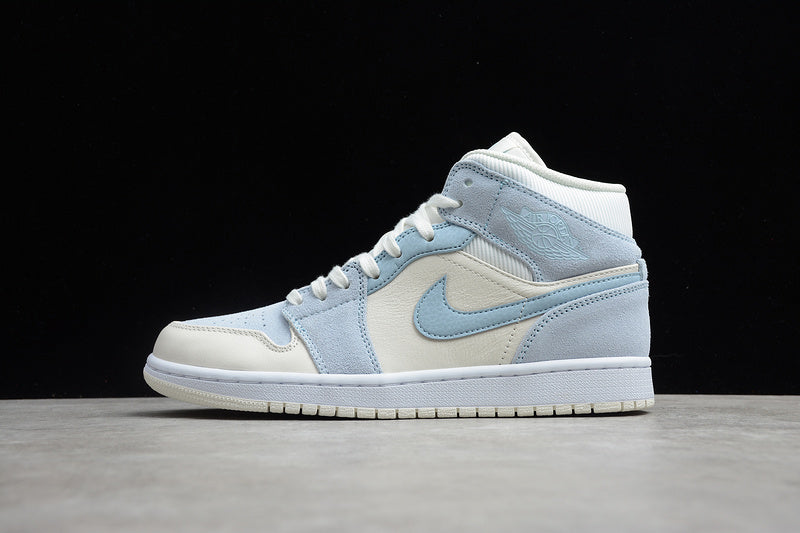 Air Jordan 1 Mid SE Sail Light Blue DA4666-100