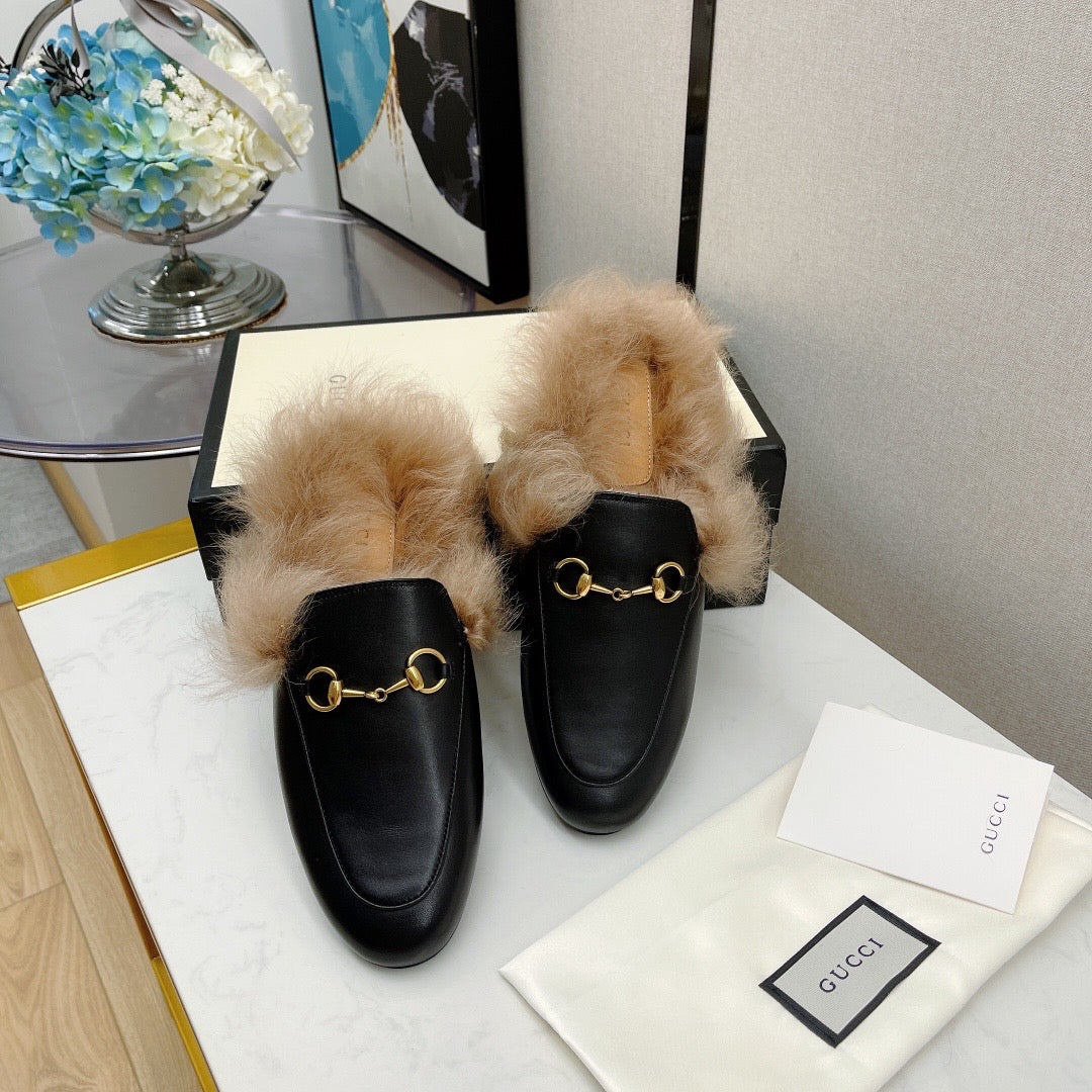 Gucci Princetown Slipper Black 2015 ReEdition Leather