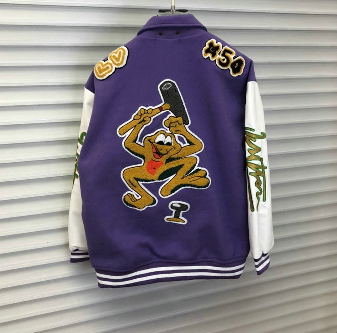 Jacket Varsity Purple