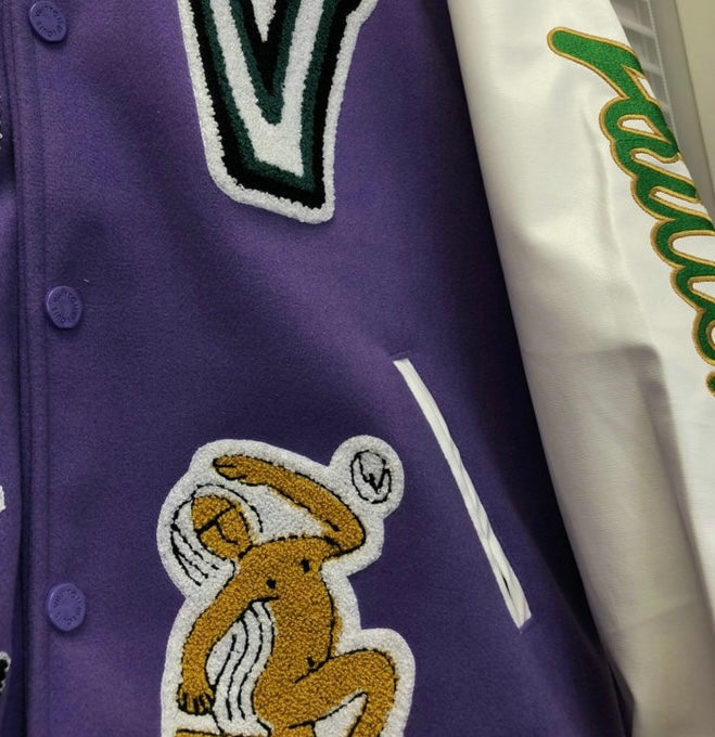 Jacket Varsity Purple