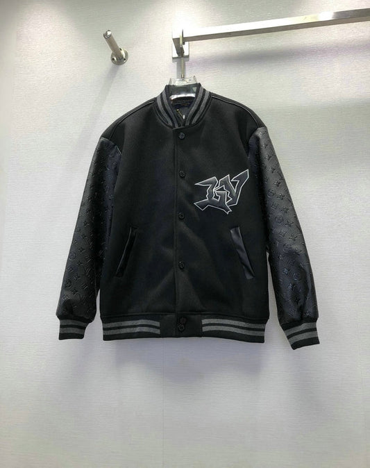 Jacket Varsity Black