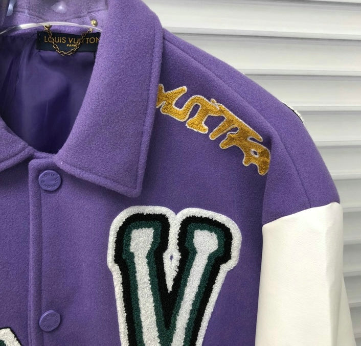 Jacket Varsity Purple