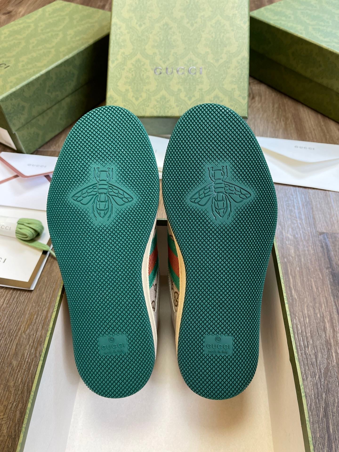 Gucci Screener GG Canvas verde