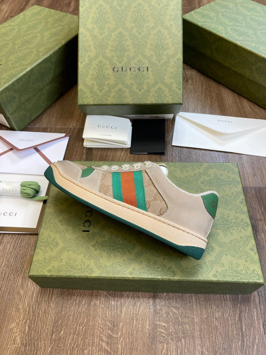 Gucci Screener GG Canvas verde