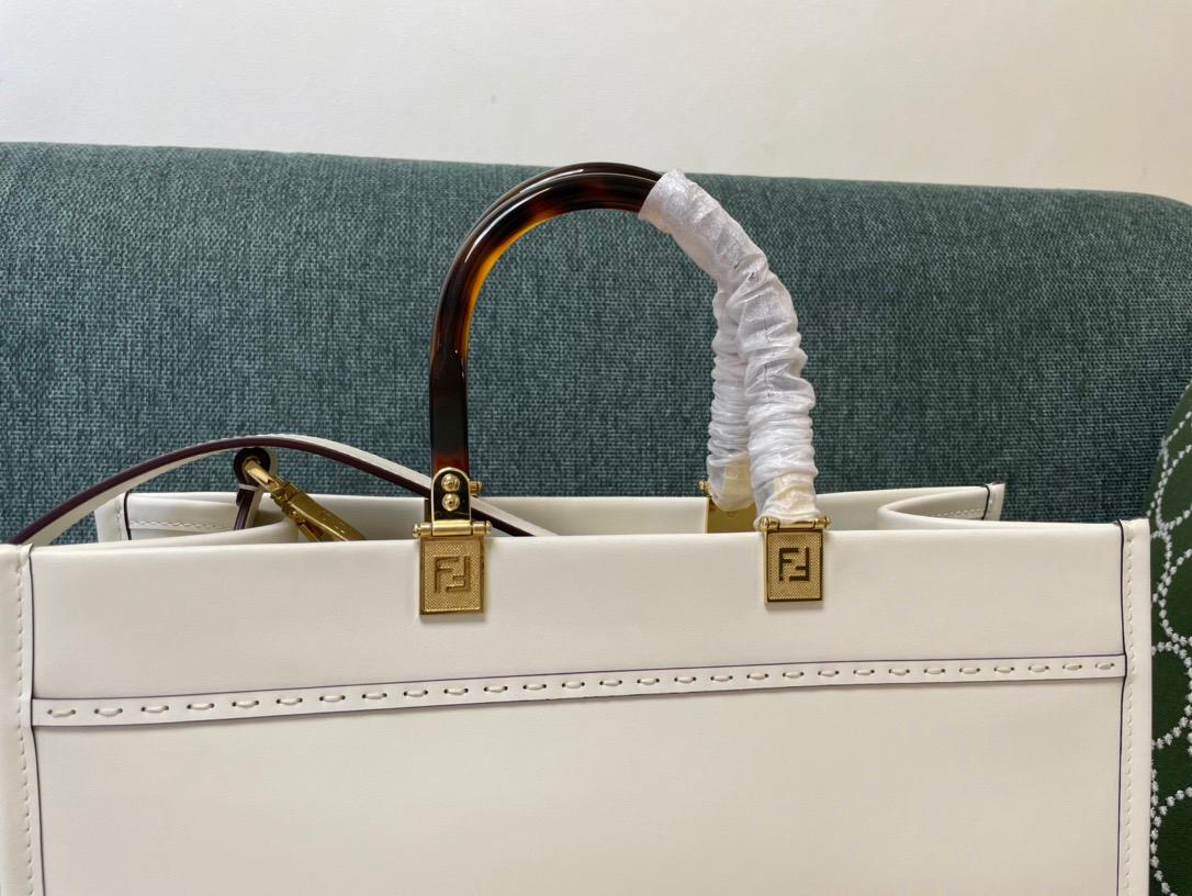 Bolsa Fendi Sunshine Cream Tote