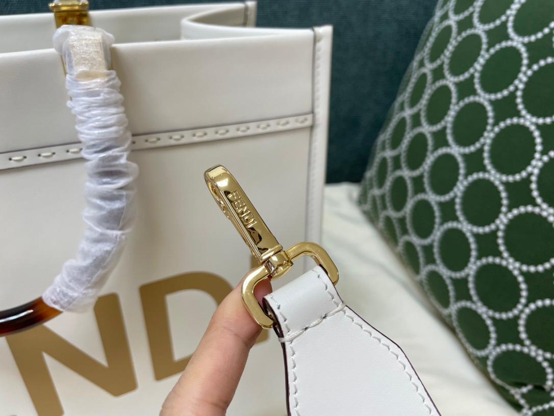 Bolsa Fendi Sunshine Cream Tote