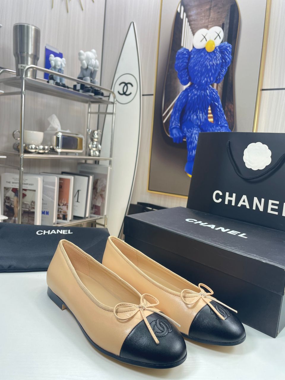 Chanel Lambskin 10mm Ballet Flats