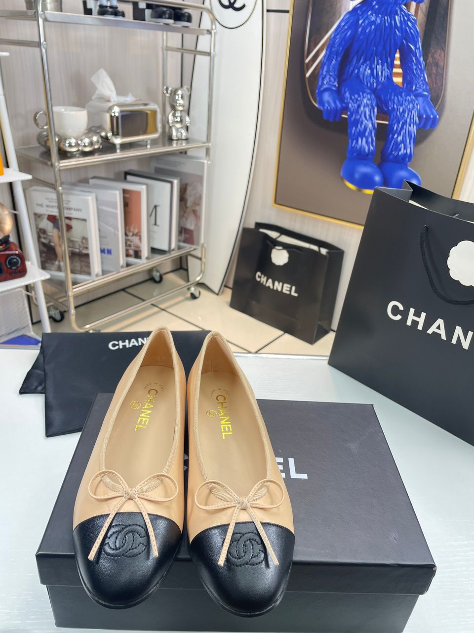 Chanel Lambskin 10mm Ballet Flats