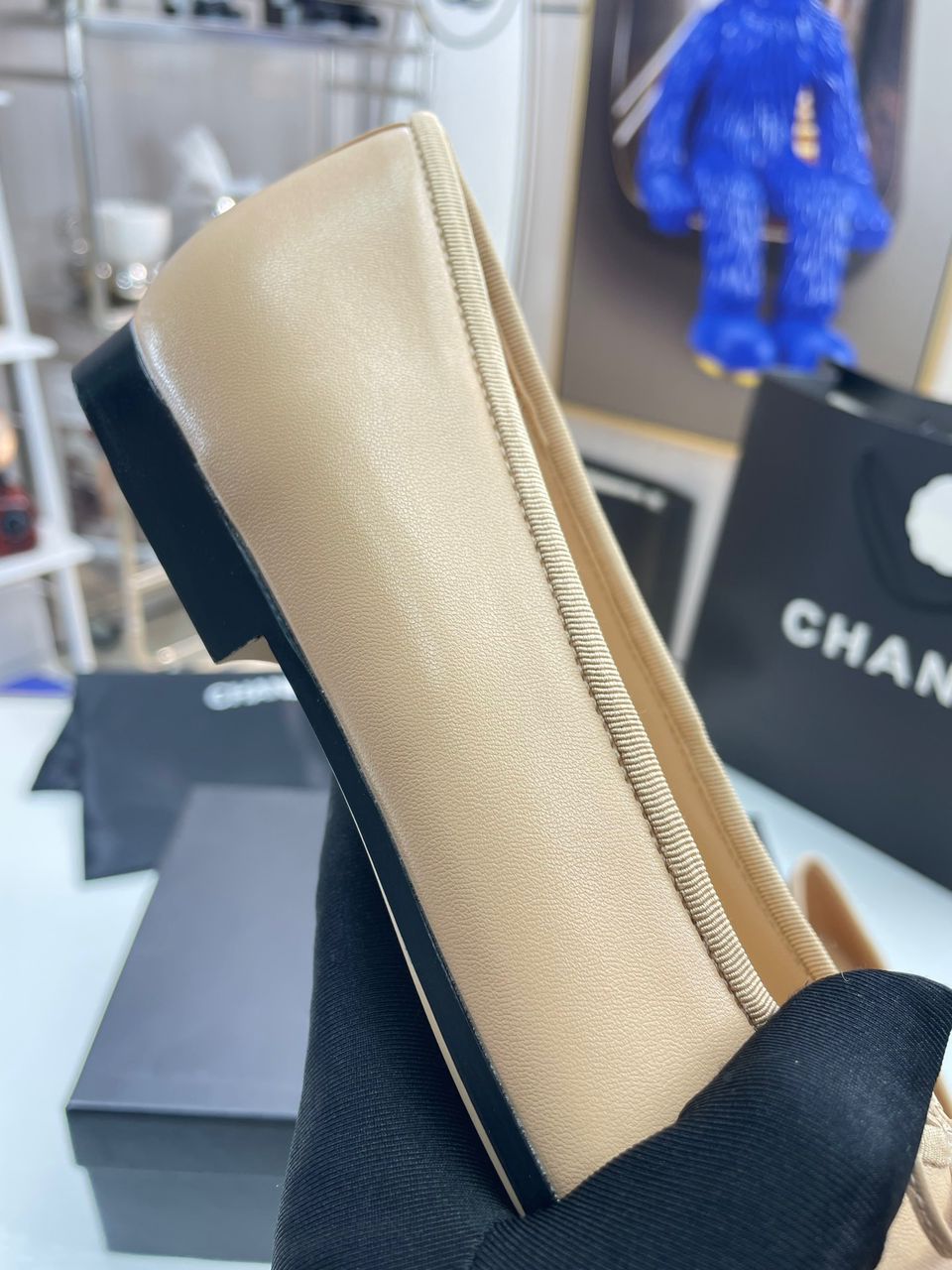 Chanel Lambskin 10mm Ballet Flats