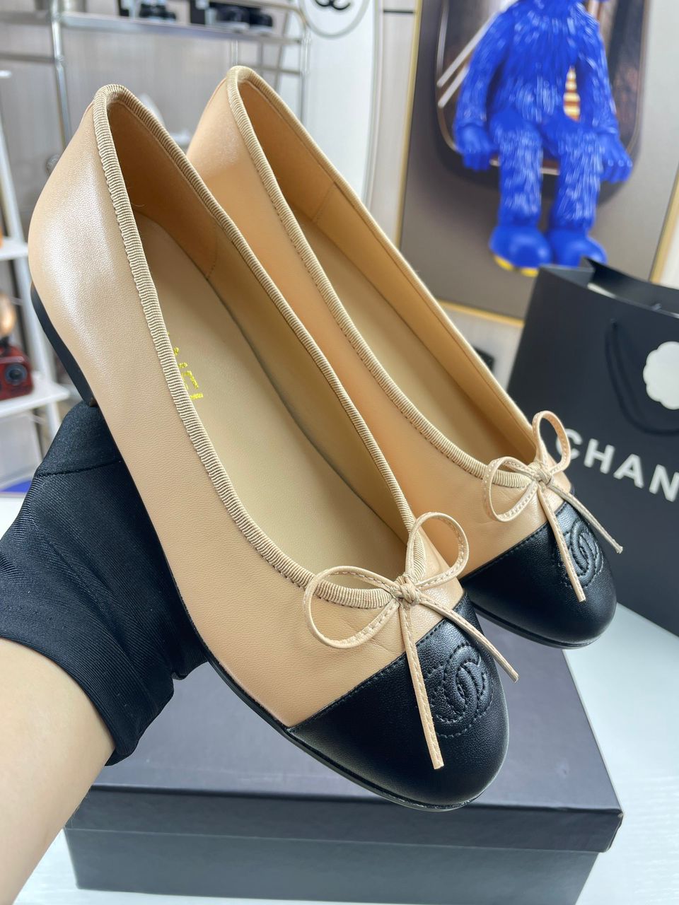 Chanel Lambskin 10mm Ballet Flats