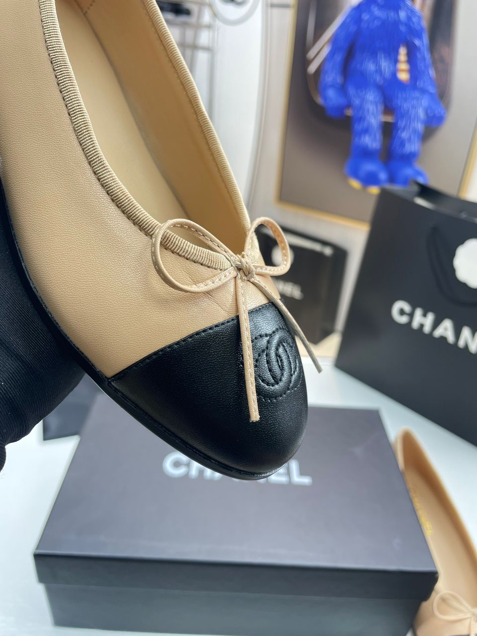 Chanel Lambskin 10mm Ballet Flats