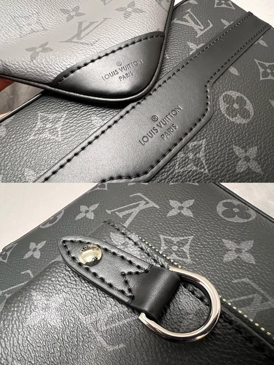 Lv Trio Messenger Monogram Eclipse