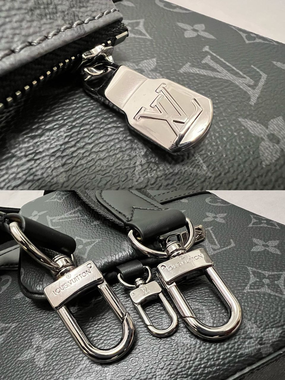 Lv Trio Messenger Monogram Eclipse