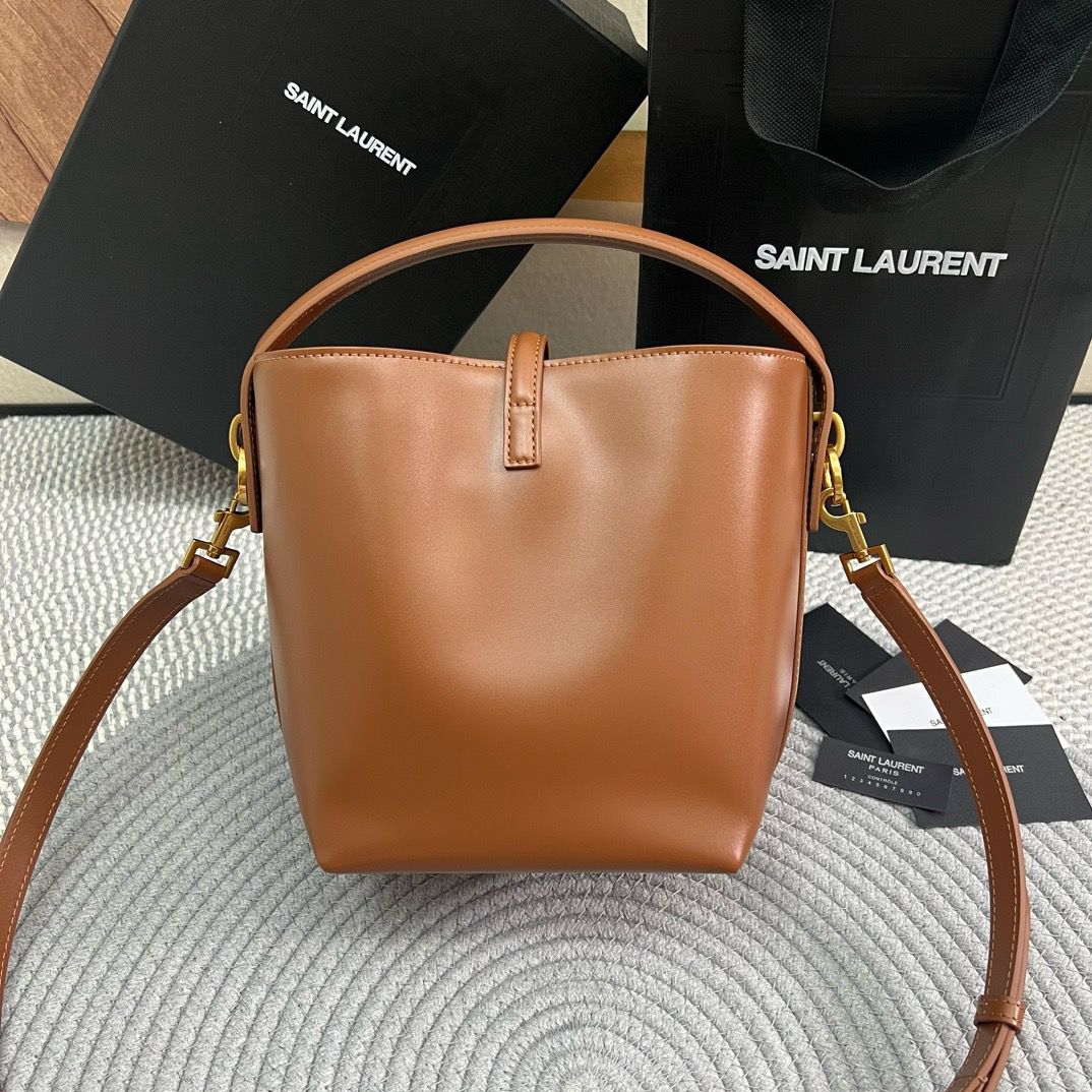 Bolsa Saint Laurent Large Le Brown