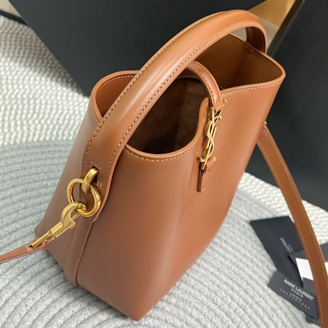 Bolsa Saint Laurent Large Le Brown