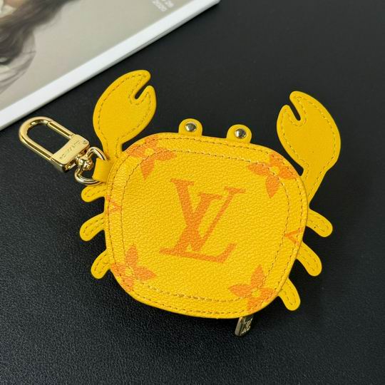 Chaveiro Bag Charm LV Crab Yellow