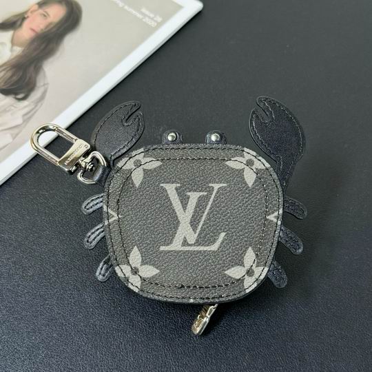 Chaveiro Bag Charm LV Crab Black